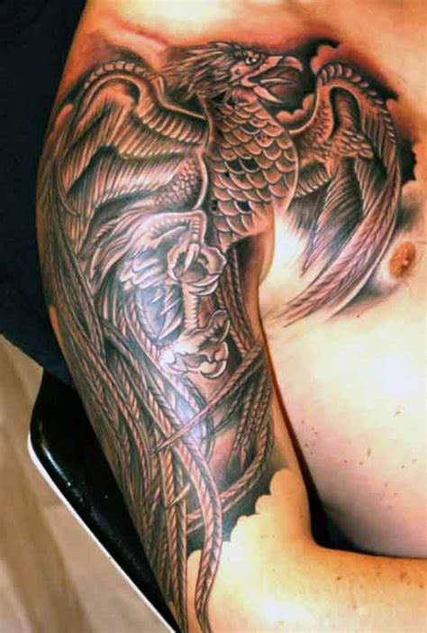 tatouage phoenix|Tatouage Phoenix : 50 idées et photos sublimes